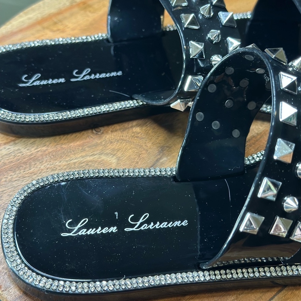 Lauren Lorraine Studley Black Sandals - Picture 3 of 4